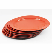 red plate