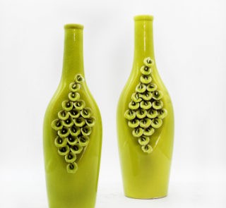 2 Pcs Bottle Flower Vases